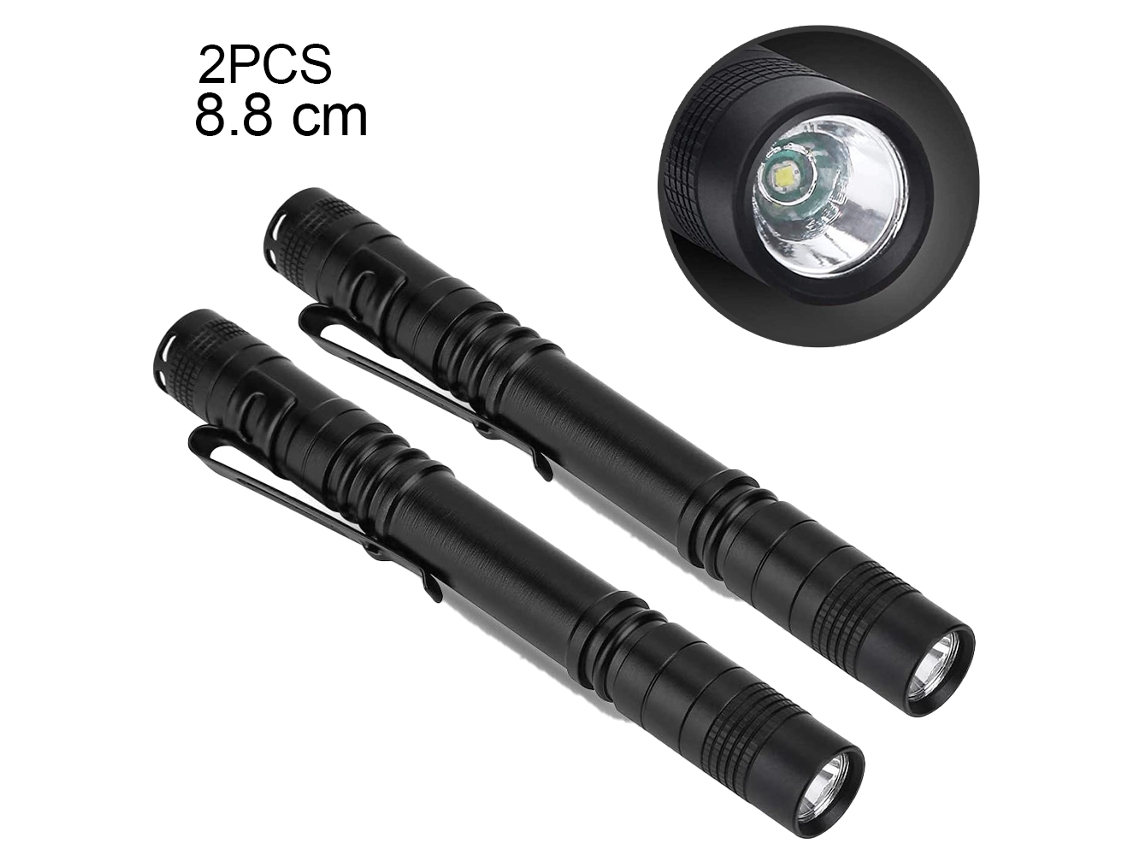 Super Small Mini Led Flashlight Battery-Powered Handheld Pen Light Tactical Pocket Torch With High Lumens For Camping Outdoor Emergency Everyday