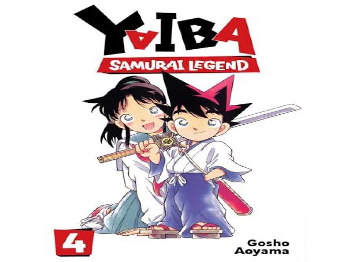 Livro Yaiba Samurai Legend Vol. 4 de Gosho Aoyama (Inglês)