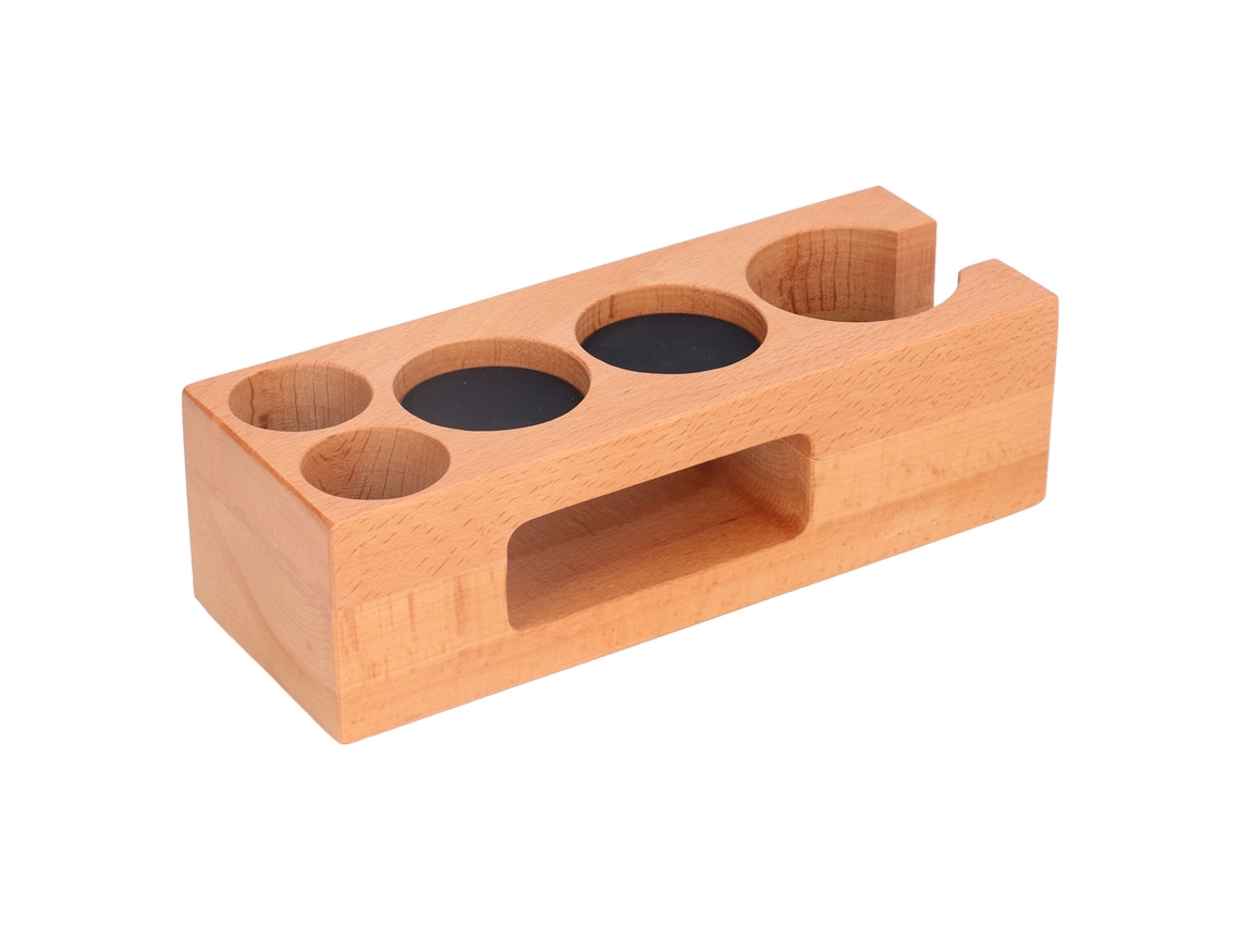 Suporte De Aperto De Café Madeira Multifuncional Para Amantes De Café