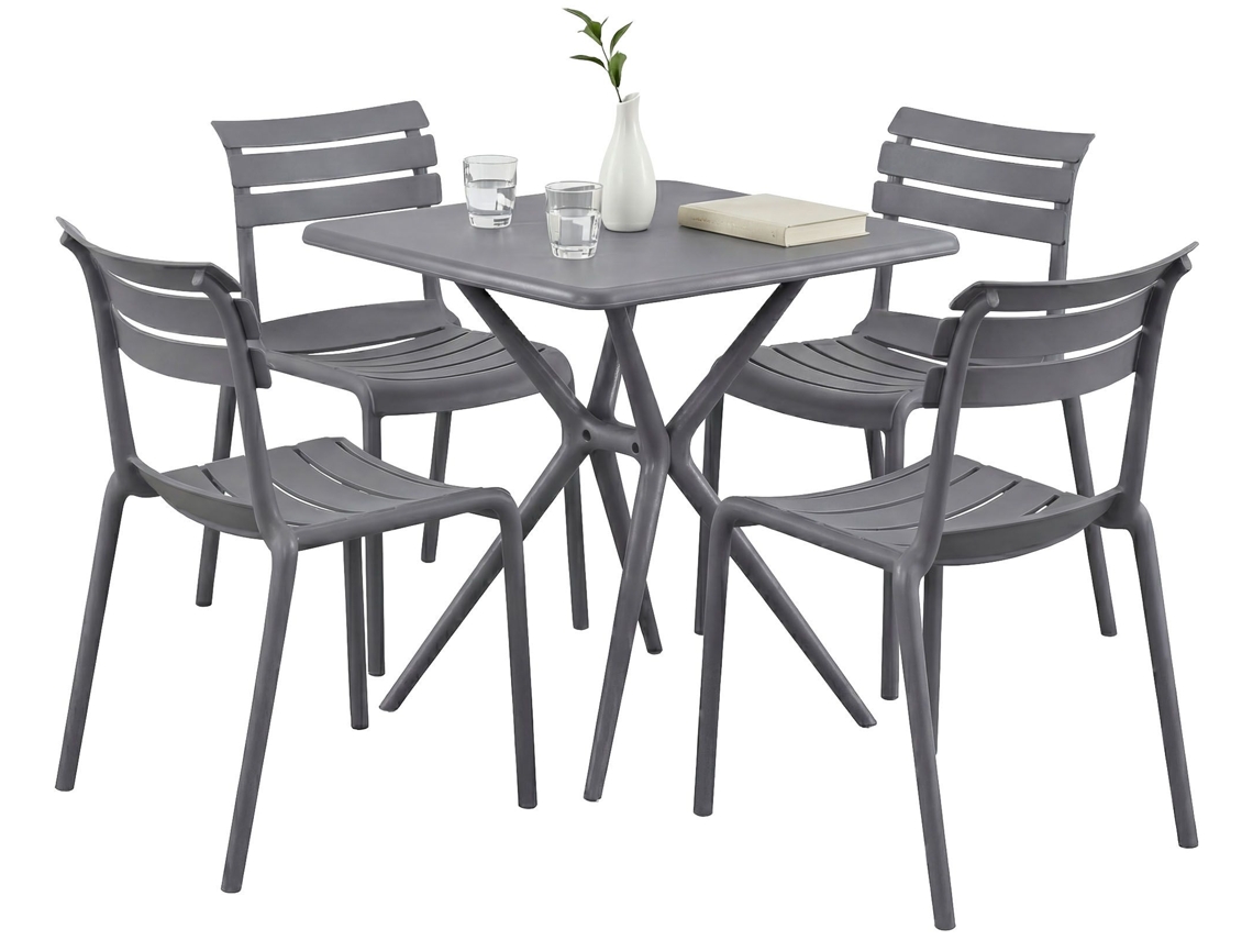 Gartenmöbel-set Vela Mit 4 Stühlen