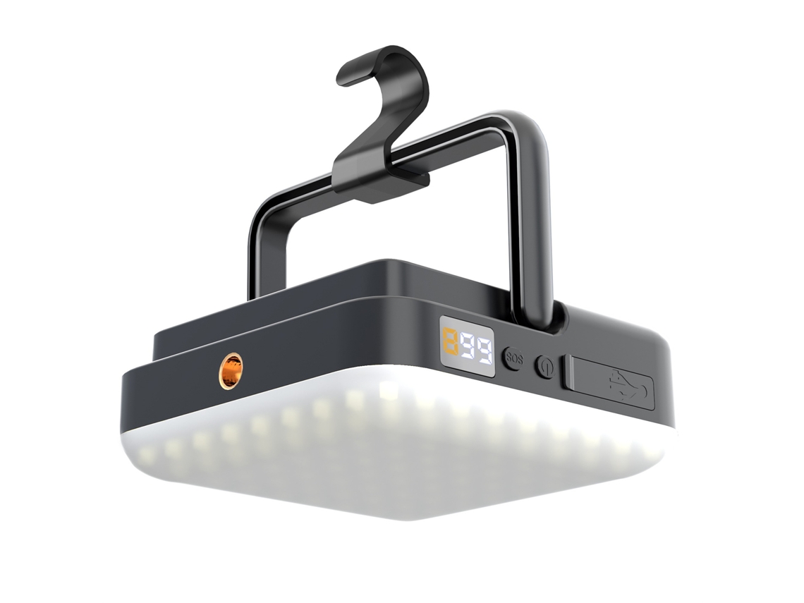 Lâmpada De Acampamento Para Barraca De Acampamento Ao Ar Livre, Lâmpada De Acampamento Magnética Led Recarregável À Prova Dágua ( Aquaforge