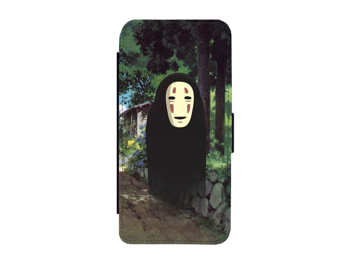Capa Flip Para Iphone 17 Pro Max Inspirada No Anime A Viagem De Chihiro Com Kaonashi