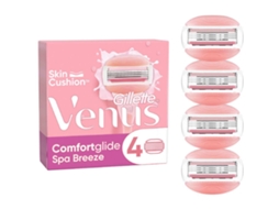 Recarga de Lâminas Venus Comfortglide Spa Breeze GILLETTE emb. 4 un
