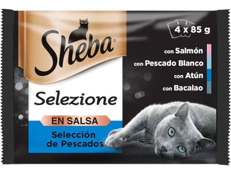 Ração para Gatos  Multipack (4x85 g - Húmida - Adulto - Sabor: Peixe)