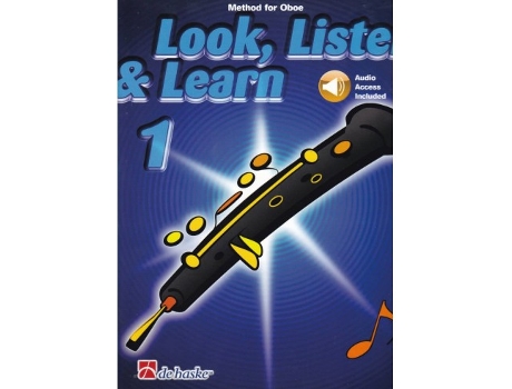 Livro Oboe 1.look, Listen Amp-learn Da Editorial De Haske De Aavv (inglês)