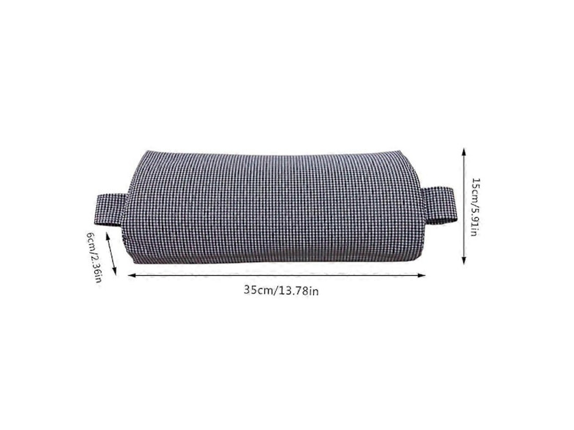 Lurelia Almofada, Ergonómico, Capa Lavável, Cinza Claro / Cinza