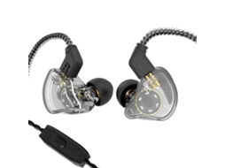 Fones De Ouvido Intra-auriculares Ccz Melody Com Cancelamento De Ruído, Bobina Dinâmica De 10mm, Som Estéreo Hi-fi, Com Fio Para Palco E Cantores