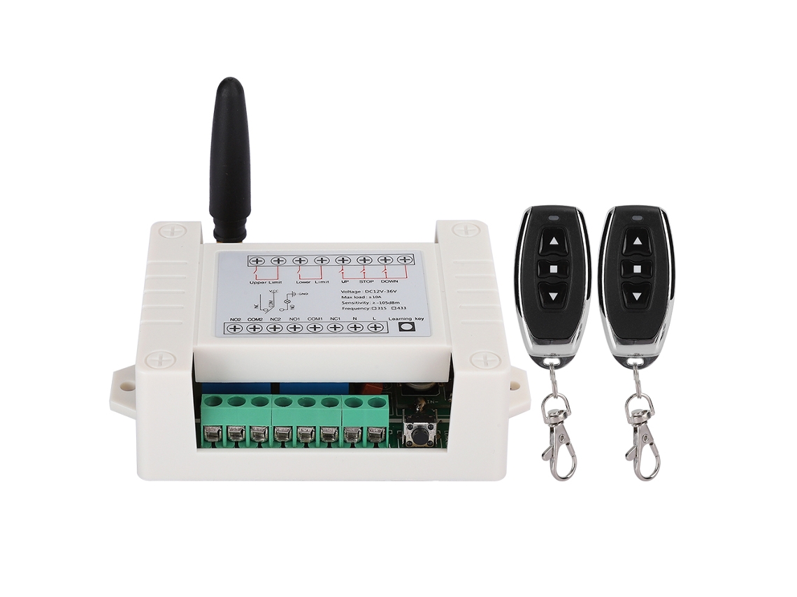 Controle Mali Sem Fio 2ch para Portão Elétrico com Reversão e Dois Interruptores