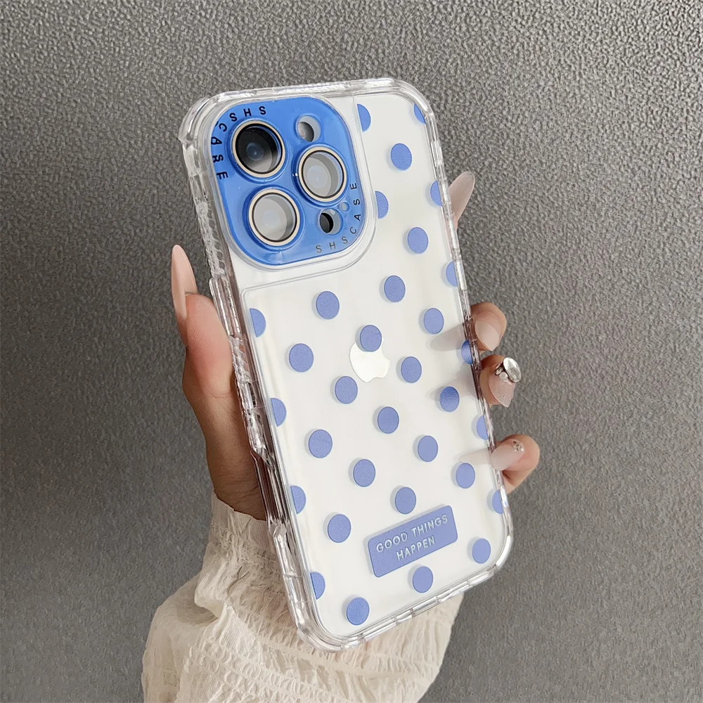 Capa Transparente De Tpu À Prova De Choque Para Iphone 14 Plus (azul), Compatível Com Iphone, Proteção Ultrafina.