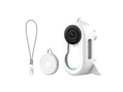 Capa De Silicone Multifuncional Para Lente Da Insta360 Go3s Branco Panoona