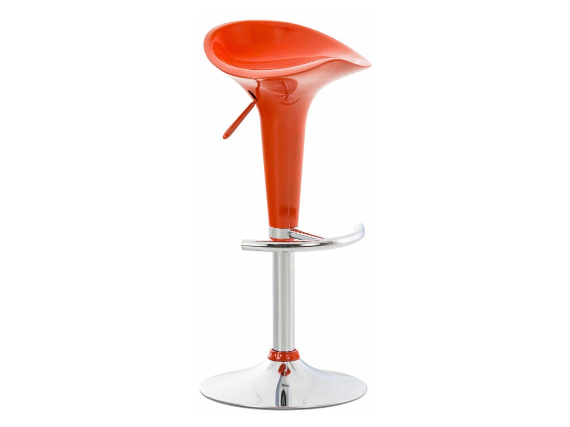 DUDECOR Banco Alto Saddle Laranja