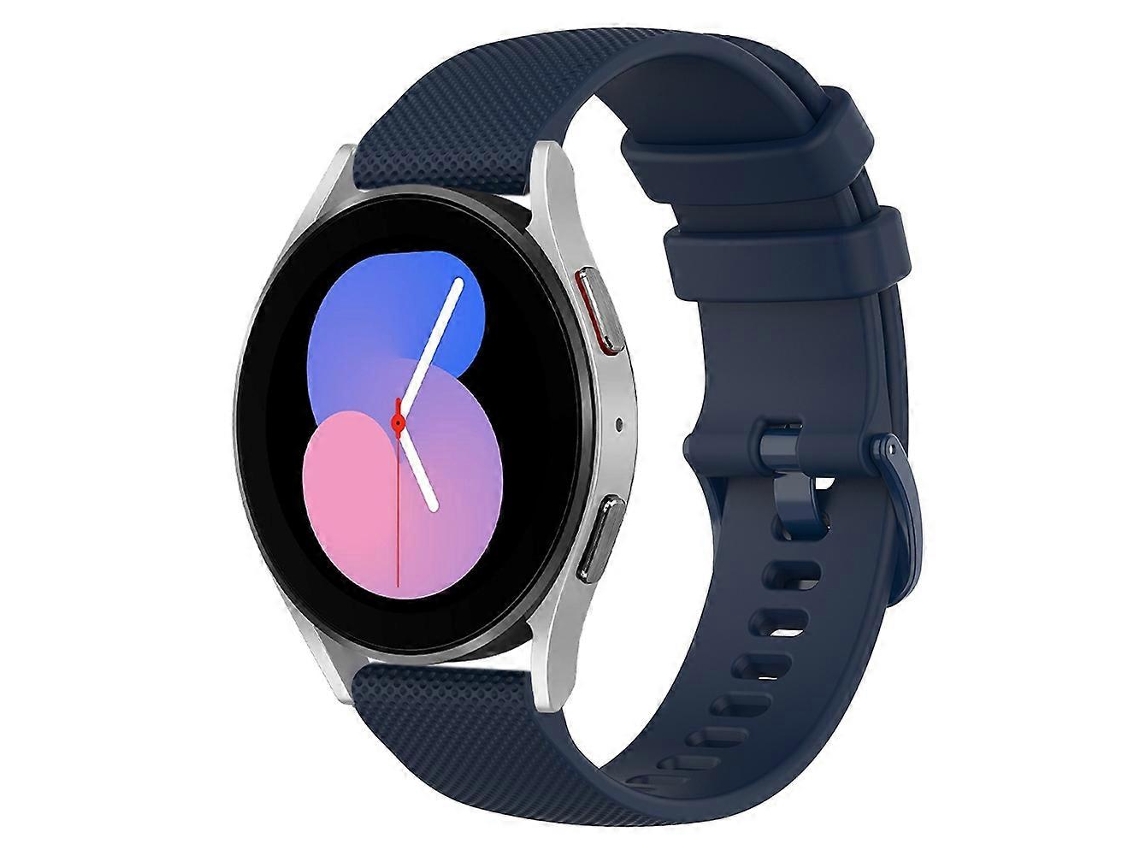 Pulseira De Silicone Quadriculada De 20 Mm