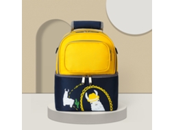 Mali mochila Isolante Leite Materno Duas Camadas Nylon Estabilidade Temperaturas Amarelo Azul