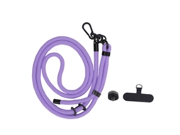 Cuerda Antipérdida Ajustável Para Câmera De Ação Com Fio 1/4 Polegada Para Pocket 3 Action 5 One X4 Roxa
