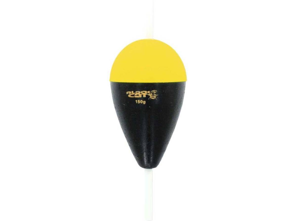 Bóia de Pesca BLACK CAT Float Amarelo