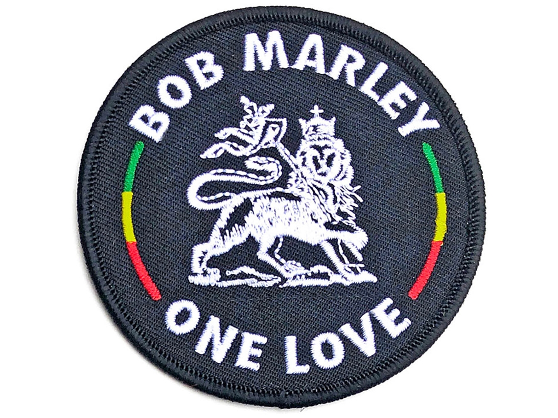Emblema de Coser ROCK OFF Bob Marley Lion