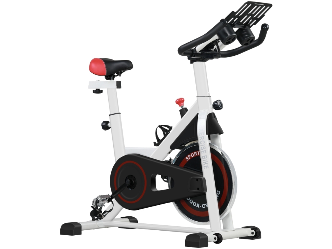 Ergômetro , Resistência Ajustável, Até 120kg, Aço, L103xw53xh100-114cm, Branco/preto-pt