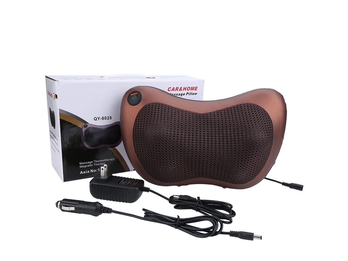 Lurelia Almofada Massageadora Cervical Com Calor Para Ombros E Costas Casa E Carro Formato Compacto