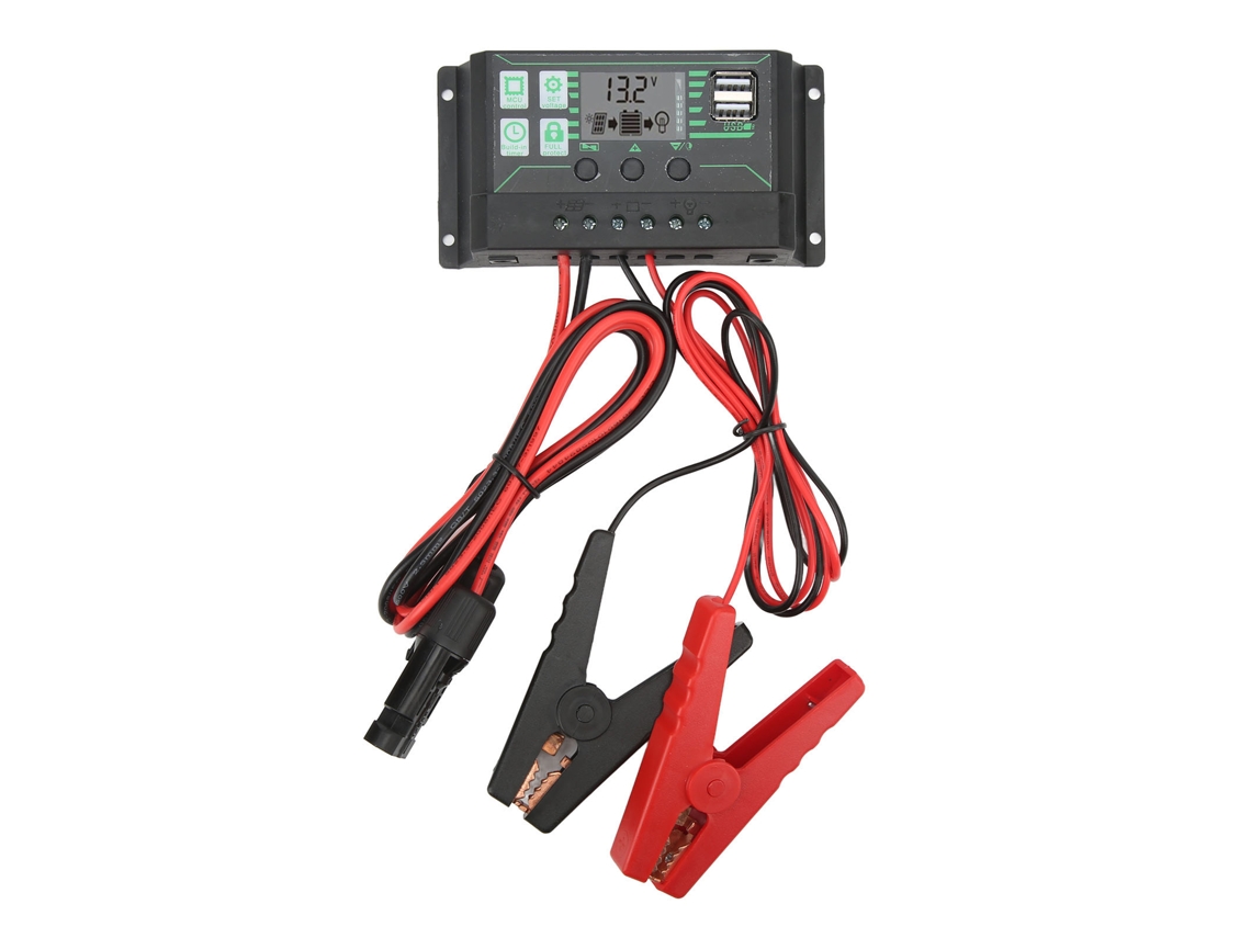 Controlador De Carga Solar Mppt Laxiscreed 12v/24v Até 360w Para Painéis Solares