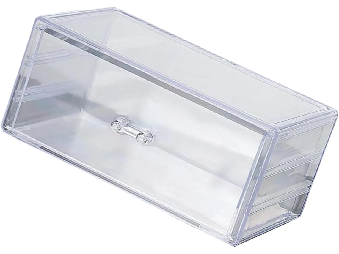 Gaveteiro De Acrílico Para Maquiagem E Joias, Caixa De Armazenamento Transparente Com Gavetas À Prova