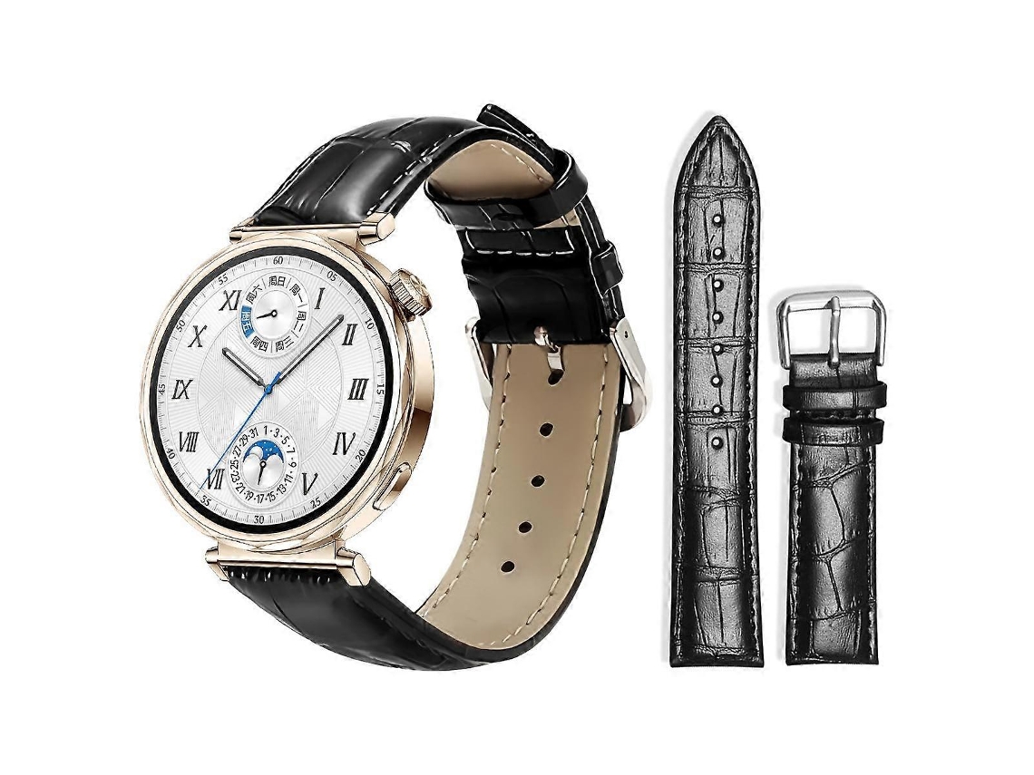 Pulseira De Couro Com Fivela De Pino E Textura De Bambu Xdfind