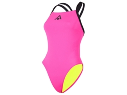 Roupa de Banho Essential Open Back Rosa Fr 44 Mulheraquasphere
