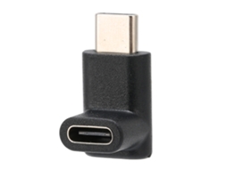 Adaptador Type c LAXISCREED Curvo 90° Macho para Fêmea