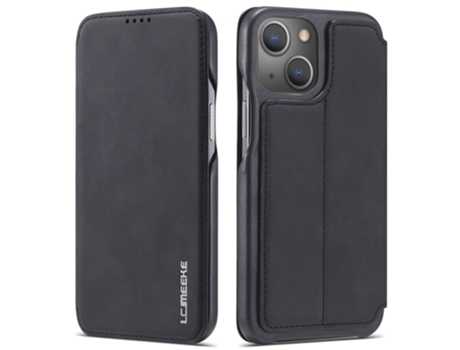 Capa Digital Para Iphone 14 Plus Lc.imeeke Com Porta-cartões Preto