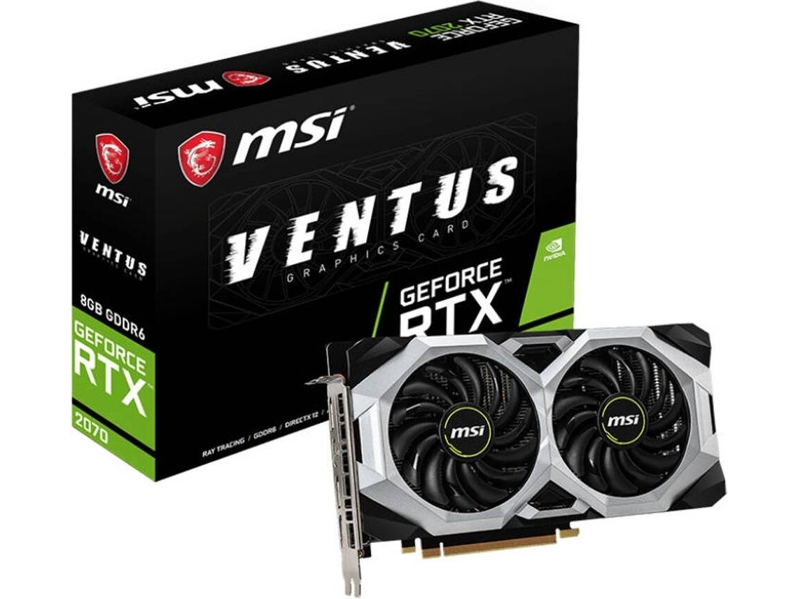 Placa Gráfica MSI GeForce RTX 2070 Ventus