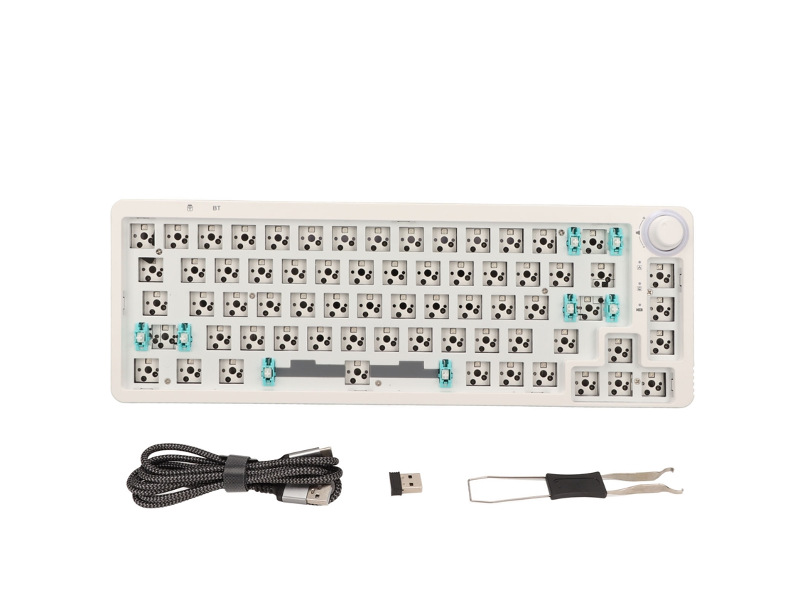 Teclado Mecânico Modular LAXISCREED Rgb Hot swappable