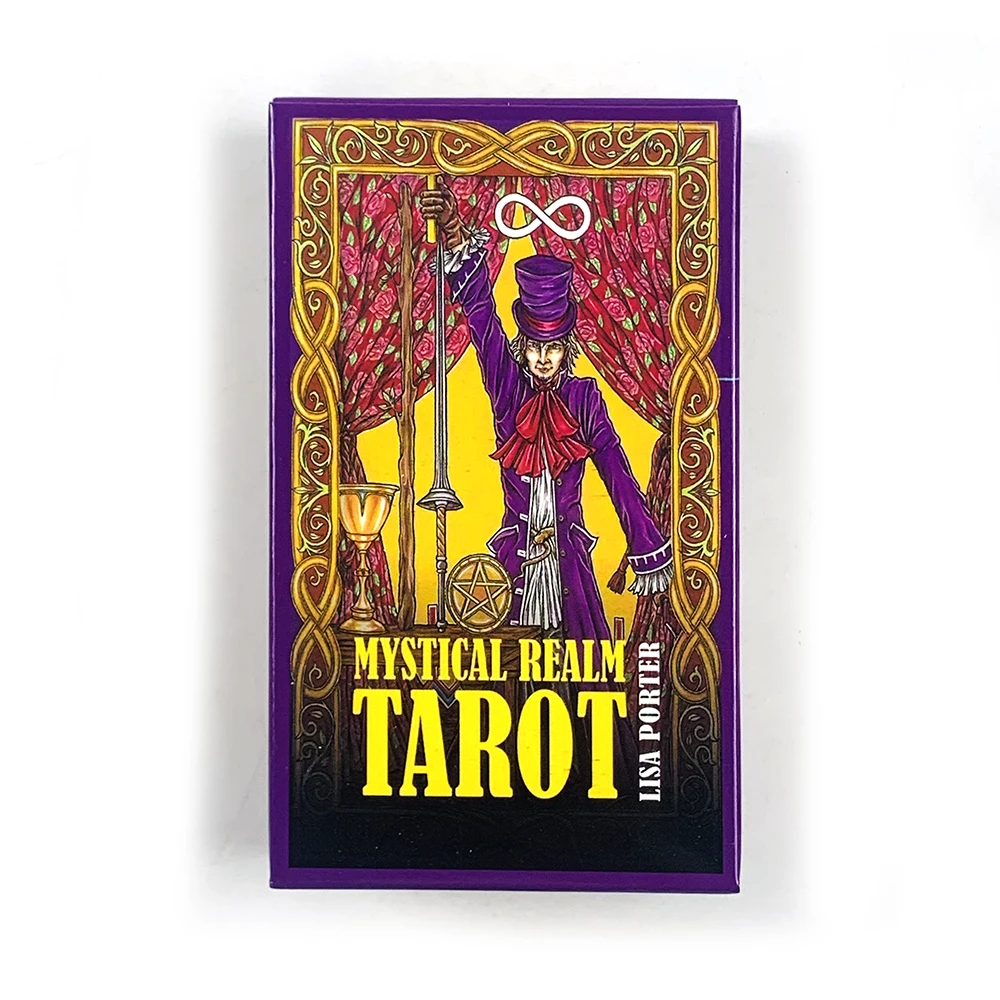 Baralho De Tarô Místico Mais Vendido, 78 Cartas Coloridas, Baralhos De Tarô Exclusivos Desenhados À Mão.