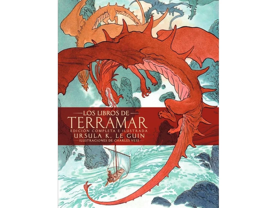 Livro Los Libros De Terramar. Edición Completa Ilustrada de Ursula K Le Guin (Espanhol - Capa Dura)
