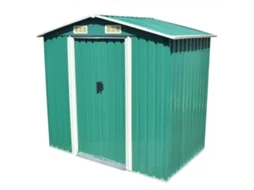 Abrigo VIDAXL Green Aço (204x132x186 cm)