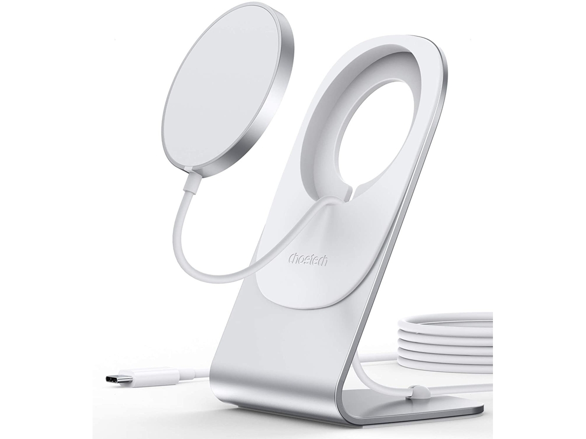Carregador Sem Indução Mag Safe Usb-C para YIZHOOD Magnética Branco