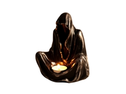 Laxiscreed Vela De Halloween Com Fantasma, Bruxa E Gato Para Decoração Assustadora