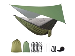 Rede Com Mosquiteiro, Redes Ao Ar Livre Para Camping Com Lona Grande Para Rede De Camping Leve À Prova Dágua, Capacidade De Carga Aquaforge