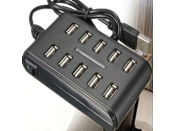 Hub Usb Compacto De 10 Portas Com Switch Tadvyyvayotoy