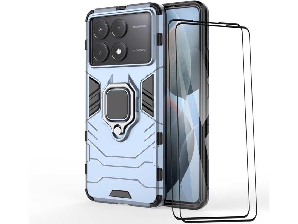 Película De Ecrã Rotativo Proteção Incluídas Para Xiaomi Xiaomi Poco X6 Pro 5g/redmi K70e 5g Hongwe. Verde