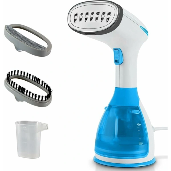 Ferro a Vapor Portátil 1500 W BRILVIBERA para Roupas e Tecidos com Reservatório 280 Ml