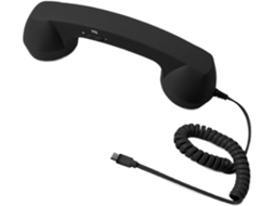 Telefone Retrô Receptor de Comunicação Tipo C - Microfone Abs SFUSHOS