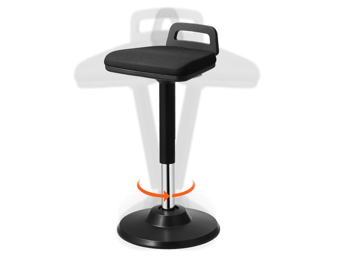 Cadeira Ergonômica Ajustável Com Rotação 360° E Encosto Confortável Tekmaquinas