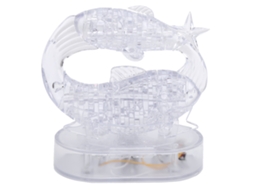 Aetheria-quebra-cabeça Cristal Constelação Diy 3d Pisces Decoração Com Luz Led