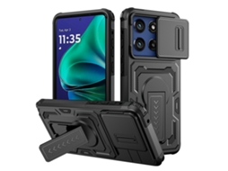 Capa Para Samsung Galaxy A36/a56, Resistente A Impactos E Com Suporte. Czhhmartpreto
