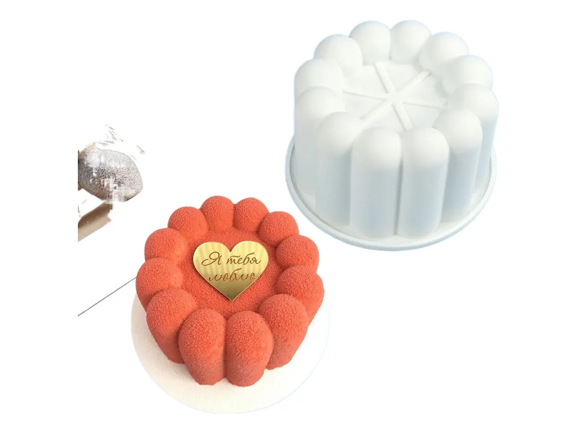 Molde De Silicone Para Confeitaria, Para Bolos Doces E Sobremesas