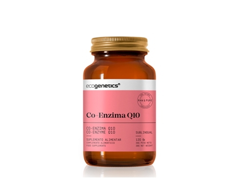 Co-Enzima Q10- Sublingual 120 Cáps ECOGENETICSN