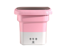 Máquina de Lavar Portátil Plegável Turbo Pequeno para Roupas de Bebê, Roupa Íntima e Meias | S/MARCA