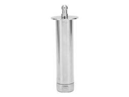 Bico De Fontana G3/4 Inox Cogumelo Jardim Piscina Prata