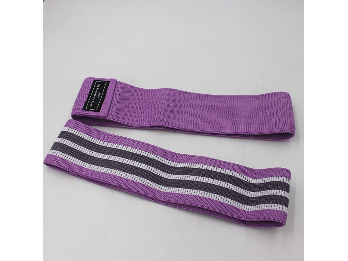Lurelia Faixa Elástica Látex, Fitness E Alongamento, Roxo
