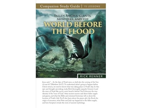 Livro Fallen Angels, Giants, Monsters, and the World Before the Flood Study Guide de Rick Renner (Inglês)