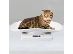 Balança Digital para Pequenos Animais, com Capacidade de 10 Kg/1 G, para Medição Precisa de Cães e Gatos, Eletrônica de Cozinha AQUAFORGE
